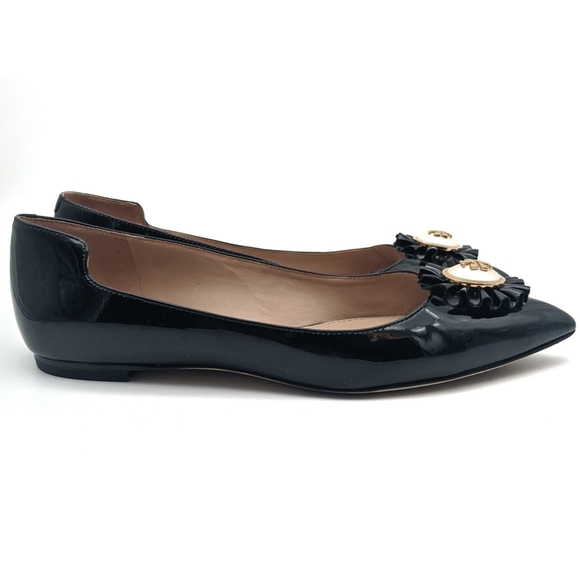 TORY BURCH Melody Pearl Ballet Flat-7 - Picture 1 of 14